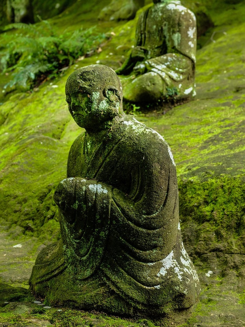Classic Statue in Garden