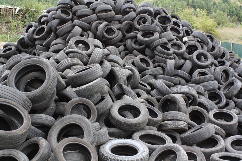 Upcycled Tire Planters